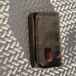 Jeep Brown Canvas Wallet for car manufacturers book